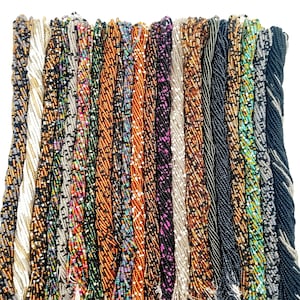60 inch black white Waist Beads: African Body Jewelry