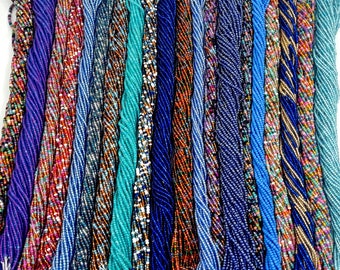 taille kralen blauw en goud, stropdas op maag kralen, taille kralen voor gewichtsverlies, Afrika taille kralen, buik kraal, stropdas taille kralen, Afrika sieraden