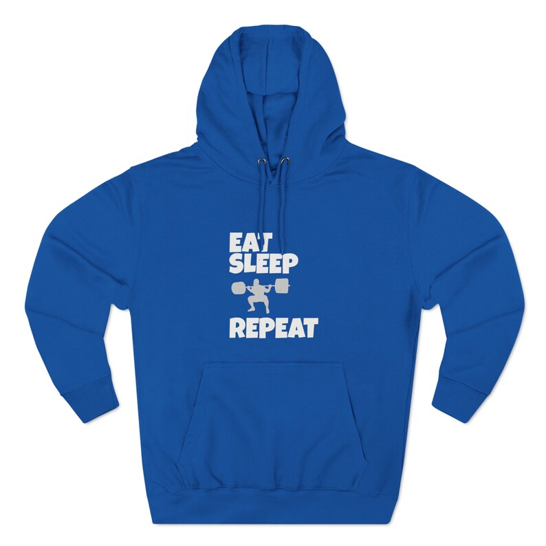 Eat Sleep Premium Hoodie, Gym Clothes, Fitness Clothes, Fall Hoodie ...