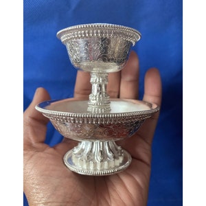 4.5 inch tall pure silver serkyam for costum order. work starts a day after the order is placed.