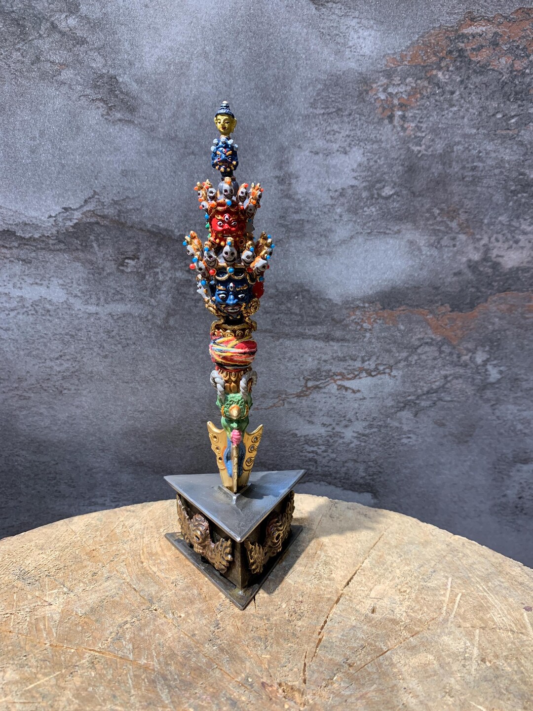 8 Headed Buddha Phurba Dagger: Handcrafted Kilaya With Blessings - Etsy