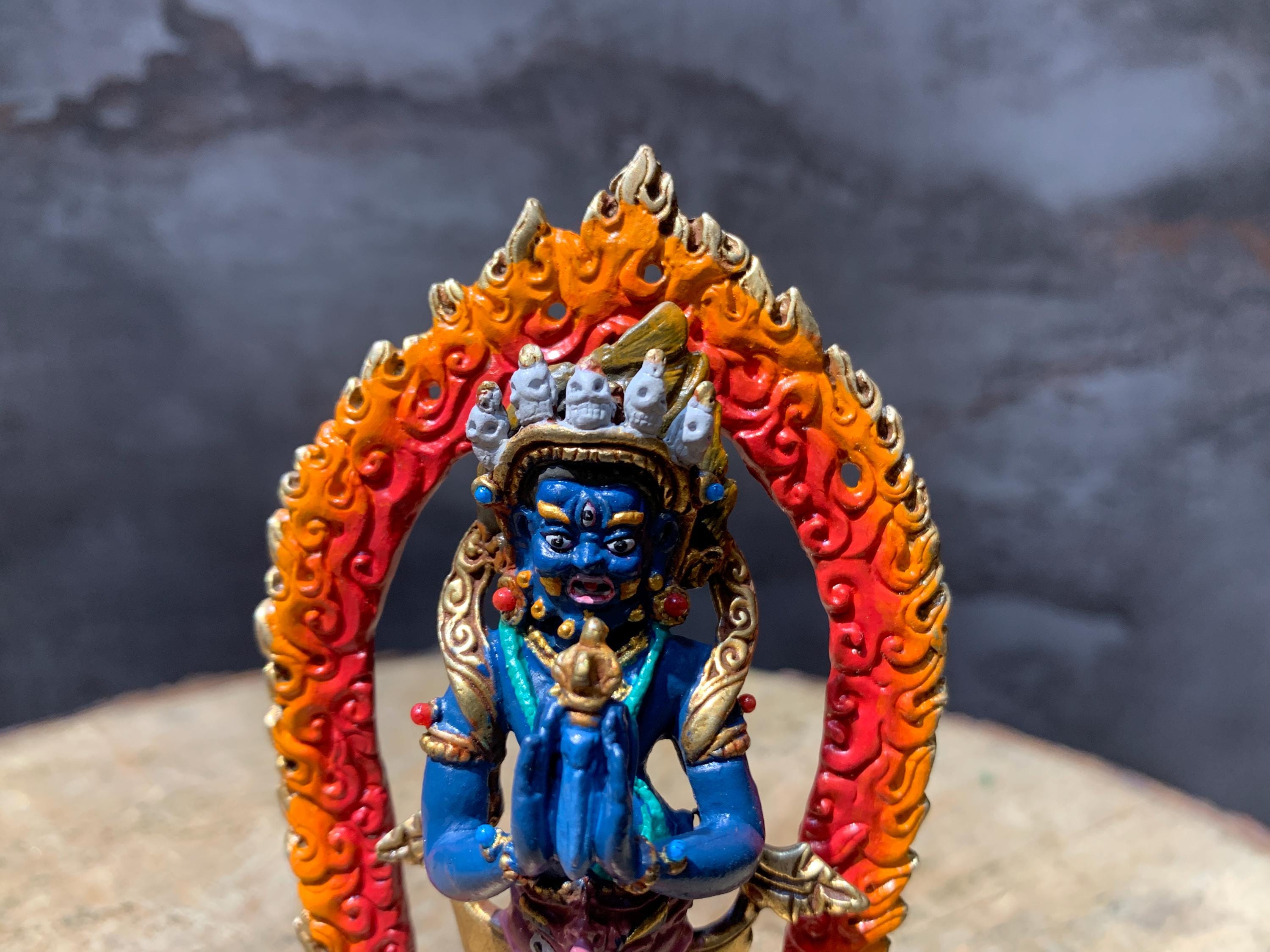 Rare Half Vajrakilaya and Half Kilaya Dagger Statue. Hand Crafted ...