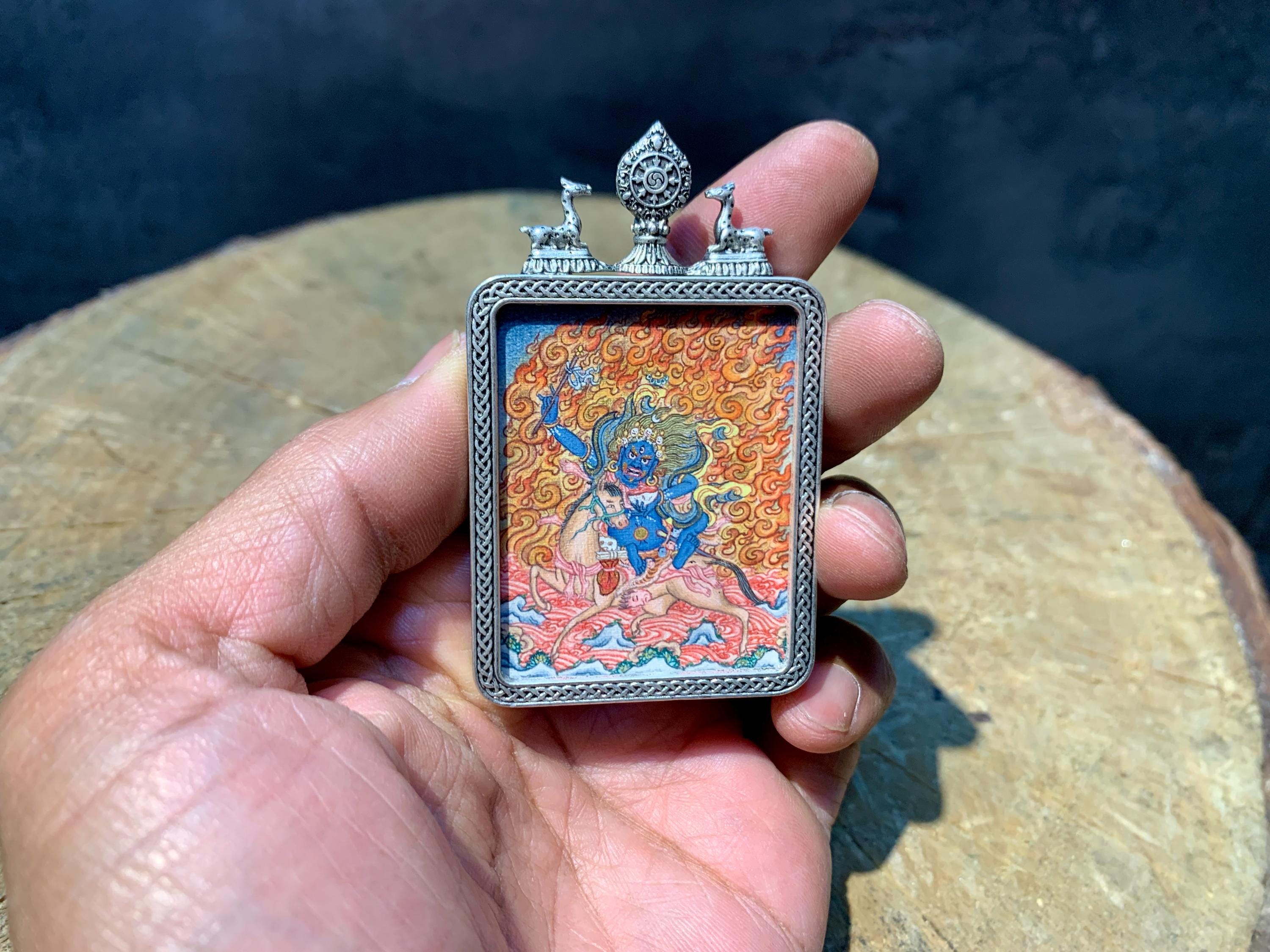 Antique Thangka - Etsy Australia