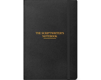 Scriptwriter's Brainstorming Hardcover Notebook: Film Student Gift, Filmmaking, Film Gift, Filmmaker Gift