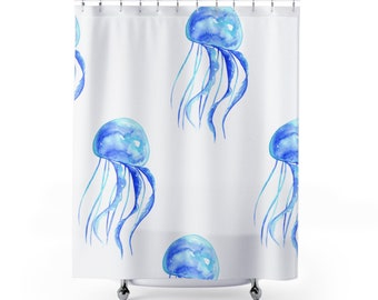 Shower Curtain Jelly Fish