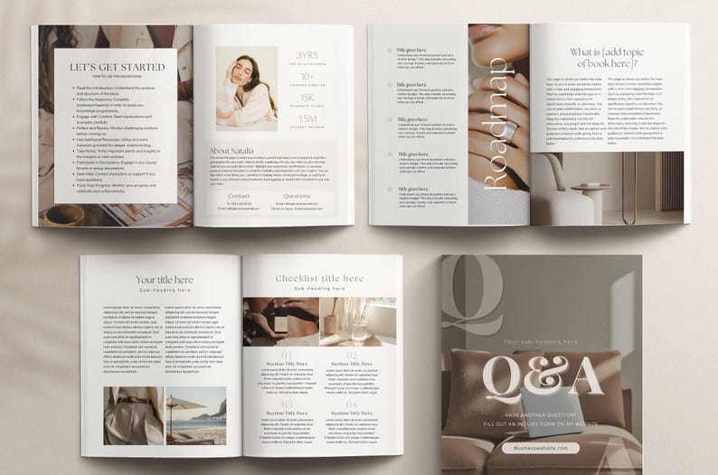 Lead magnet, coach course workbook, mentor workbook, webinar course, masterclass course, master-class course book, ebook pdf, coaching template, Canva course book, small business ebook, entrepreneur workbook, coaching, digital marketing course