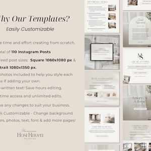 Interior Design Instagram Posts Bundle | Canva Templates - Etsy