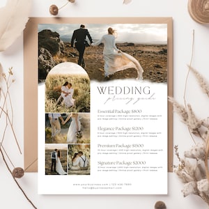 Wedding Photography Pricing Guide Template, Canva (Digital Download) image 7