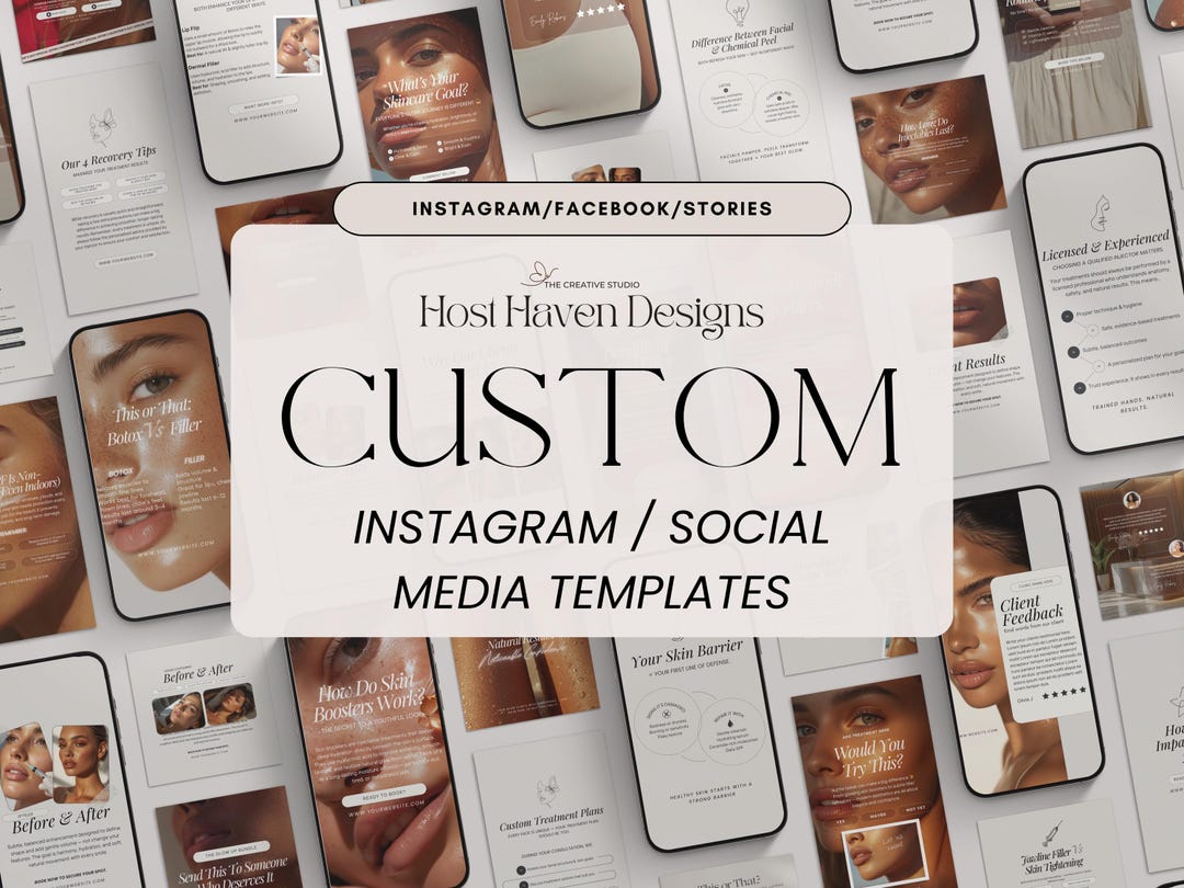 Custom Instagram Templates – Canva | Designed for Your Brand - Etsy