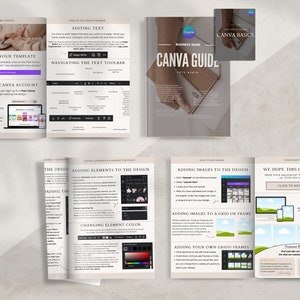 Canva guide, Canva instructions, product instructions, how to download a digital product