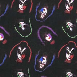 KISS KISSED Fabric - 100% Cotton Fabric  - Sold by the Half Yard