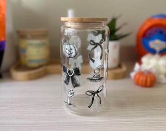 Tazza di vetro Spooky Chic