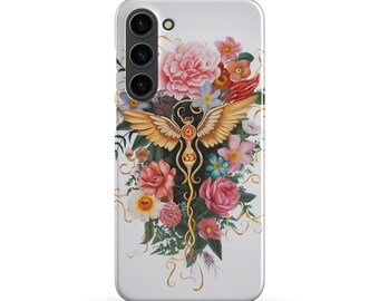 Funda Caduceo Flor Colorida para Samsung®