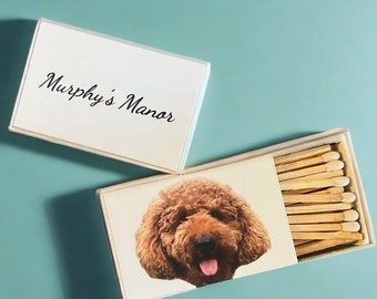 Custom Photo Match Boxes: Personalized Wedding Favors