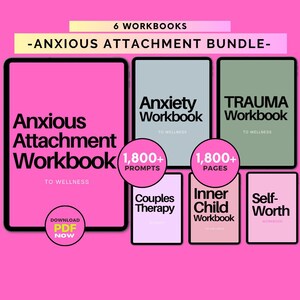 Anxious Attachment, Anxious Workbook, Attachment Workbook, Attachment Therapy, Attachment Styles, Anxious Avoidant, Avoidant Attachment, Attachment Style, Attachment Worksheet, Attachment Worksheets, Attachment Therapy, Attachment Journal Quiz