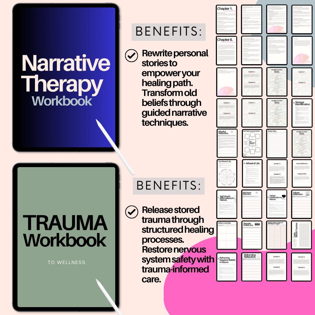 Shadow Work Workbook & Journal Bundle: Inner Work Prompts + Printable ...