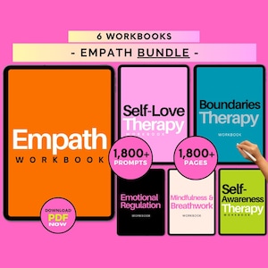 Empath Workbook, Empath Protection, Radical Empathy, Empathy Worksheet, Empathy Worksheets & Cards, Empathy Card, Practice Empathy