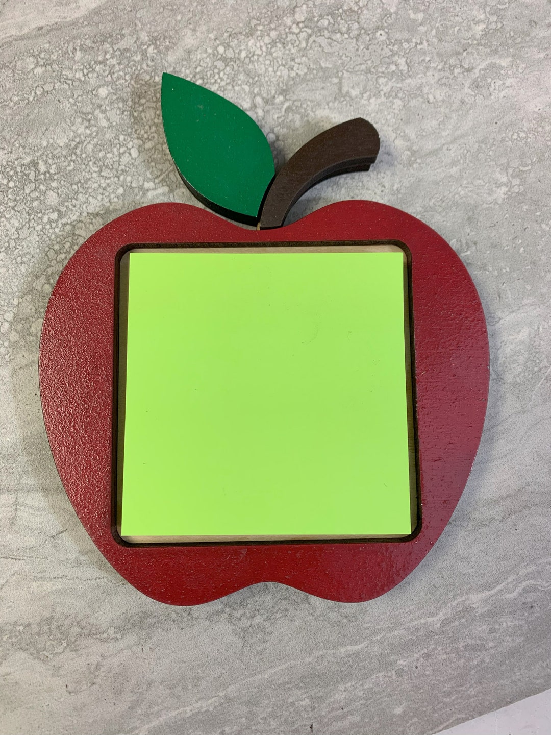 Post It Note Sticky Note Holder for Teacher, Gift for Teacher, Teacher