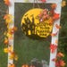 Spooky Halloween Door Hanger, Welcome to Our Haunted Home Front Door ...