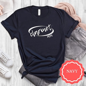 Clarinet Mom Marching Band Shirt, Band tee, Woodwinds T-shirt, Clarinet Mama tshirt, Family Band Shirt, Music Shirt
