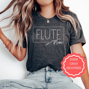 Flute Mom Shirt, Flute Mama tee, Band Shirt for Women, Music Mom Shirt, Family Band Shirt, Woodwinds Mama Shirt