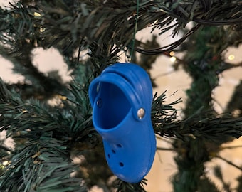Mini Croc Christmas Ornament - Colorful Stocking Stuffer Fun