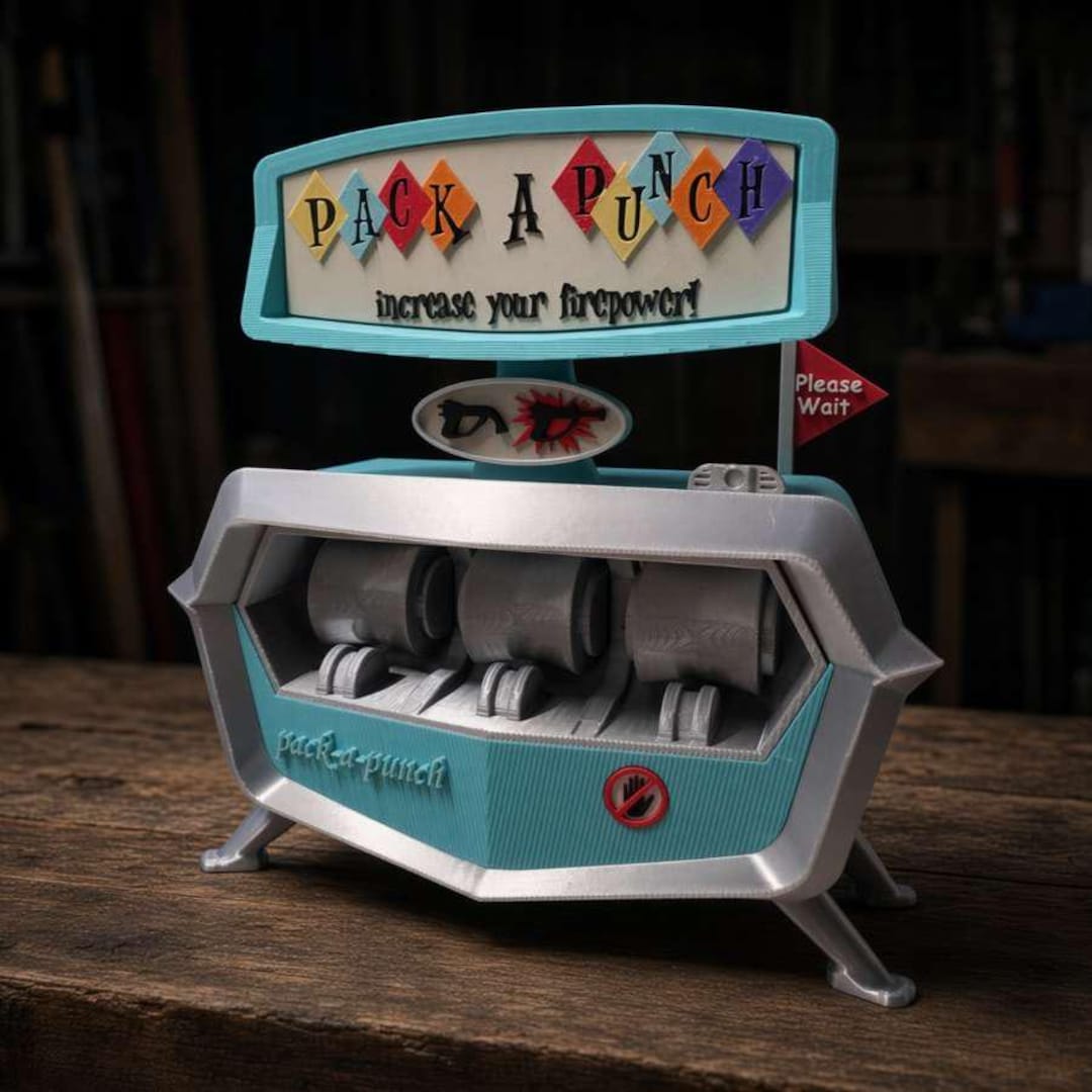 Zombies Inspired Pack-a-punch Machine - Etsy