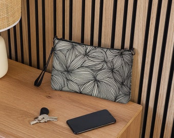 bolso de mano de flores