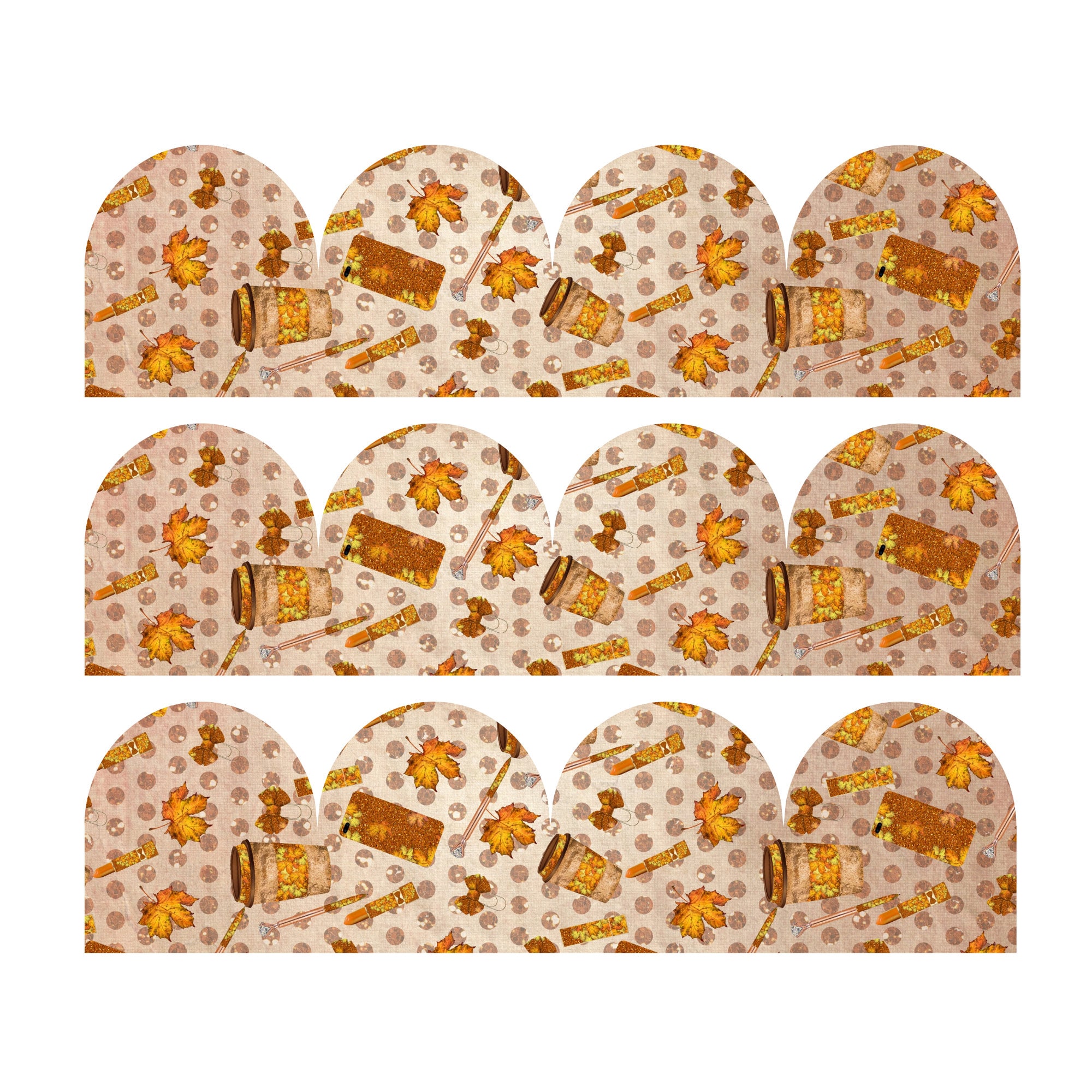 Printable Fall Bulletin Board Borders for Primary Classroom Autumn