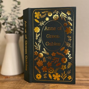 Anne of Green Gables Book, Hand Rebound Anne of Green Gables, Decorative Book, Made to Order