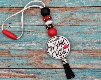 Be a Rose Car/Rearview Mirror Charm