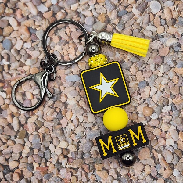 Army Keychain Etsy