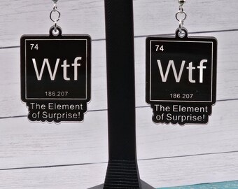 Element of Surprise Acrylic Dangle Earrings