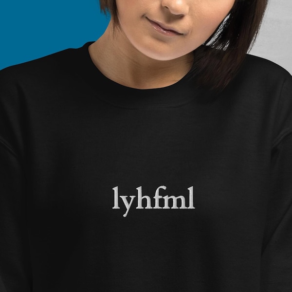 LYHFML Aaron Warner Shatter Me, Lift your hips for me love, Ignite Me Embroidered Sweatshirt, BookTok Merch