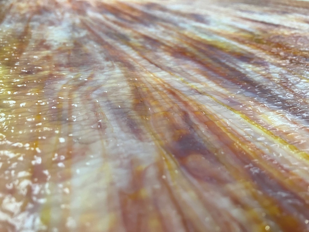 Steaky Color Warm Color Mix Semi-opal. Streaky Art Glass Granite - Etsy