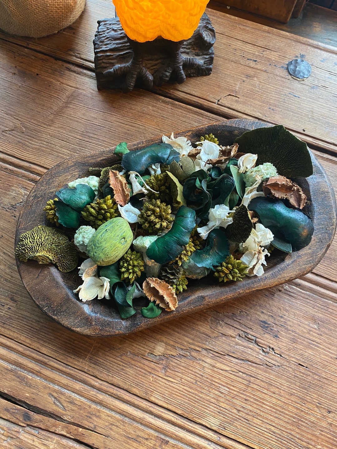 Scented or Unscented Green Potpourri Etsy