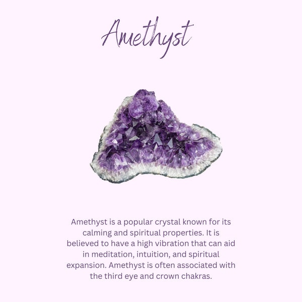 Tap into Amethyst's Inner Wisdom: Digital Download of Mystical Insights!