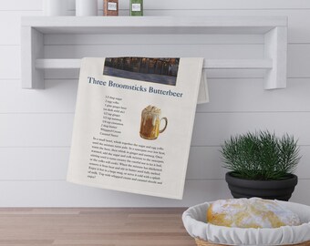 Die drei Besen Butterbeer Rezept Geschirrtuch