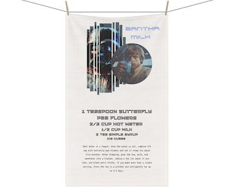 Star Wars Inspired Bantha Milk Recipe Tea Towel