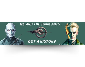 Dark Arts Wizard 3m Vinyl Bumper Sticker