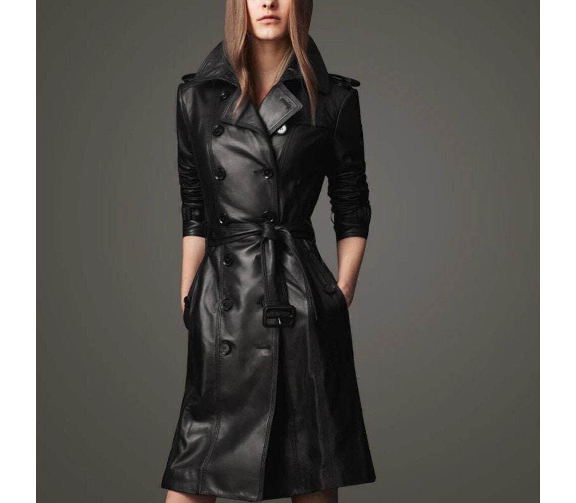 Real leather coats best sale womens