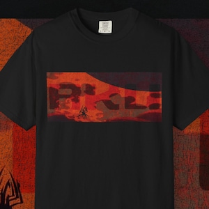 Samurai Jack Aku vintage retro cartoon anime T-shirt, grunge verontruste jaren 90 stijl graphic T-shirt op comfortabele kleuren 1717, retro anime shirt cadeau