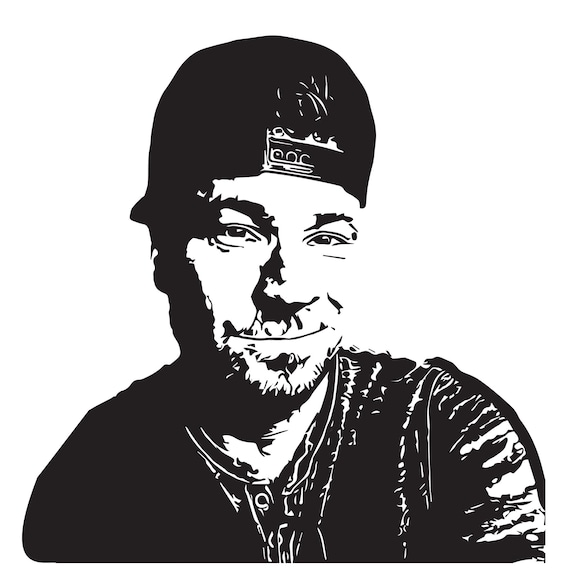 Brian Littrell, Backstreet Boy, Backstreet Boys, BSB, SVG, Stencil
