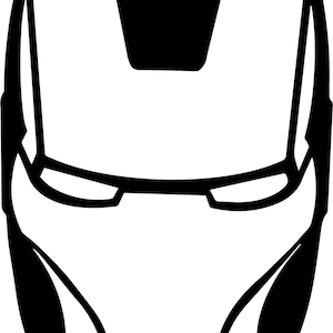 Iron Man, Iron Man, SVG, Iron Man Head SVG, Cricut, Silhouette