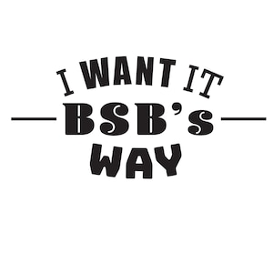 Backstreet Boys, Backstreet Boys SVG-Datei, Cricut, Silhouette Vinyl, SVG