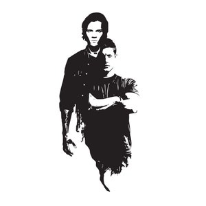 Dean Winchester, Dean Winchester SVG, Sam Winchester, SVG, The Winchesters, The Winchesters svg, Supernatural, Supernatural SVG