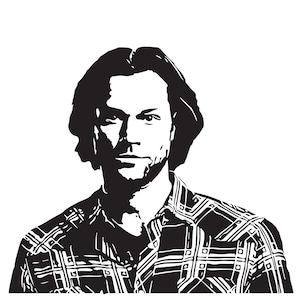 Sam Winchester, Sam Winchester SVG, Les Winchesters, Les Winchesters svg, Surnaturel, Surnaturel SVG