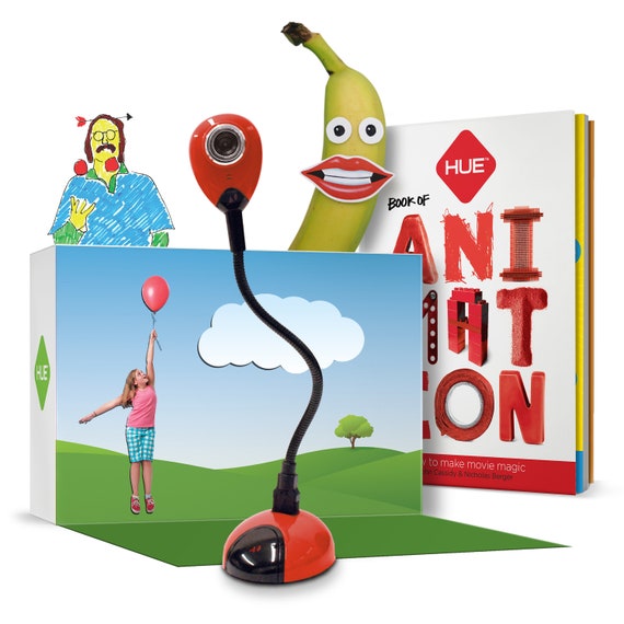 HUE Animation Studio: Complete Stop Motion Animation Kit camera, Software,  Book for Windows/macos 