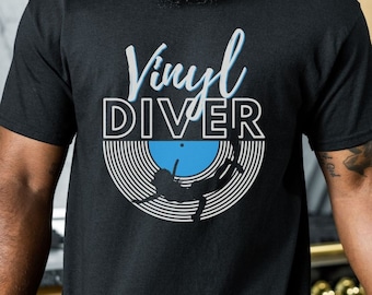 Vinyl Record T-shirt, Record Collector Shirt, Classic Lp T-shirt, Vinyl Lover Shirt, Retro Shirt, Vintage Vinyl shirt, Music Lover Shirt