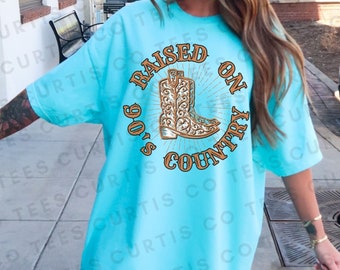 Raised on 90s Country, Concert tee, Country Concert Merch, Vintage 90s Country, Country Music T Shirt, Western tshirt, Country Music Lover
